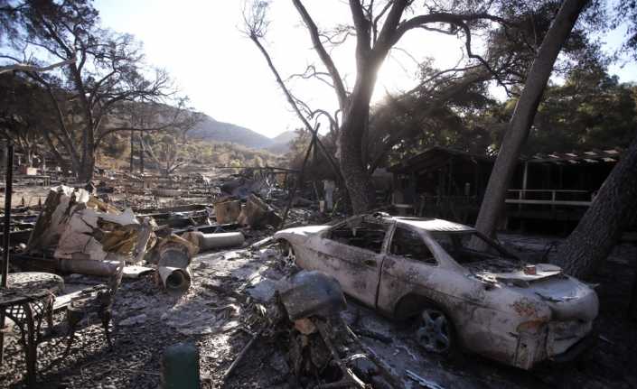 ABD’nin Kaliforniya eyaletinde devam eden orman yangınlarında ölü sayısı 44’e