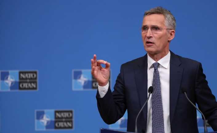 NATO Genel Sekreteri Jens Stoltenberg, yarın Ukrayna Parlamentosu Başkanı Andrey