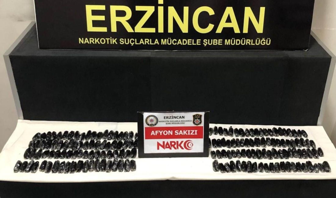 Erzincan’da Uyuşturucuya Geçit Yok