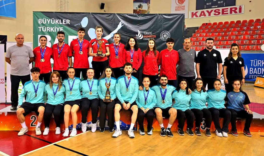 Büyükler Badminton Türkiye Şampiyonasında