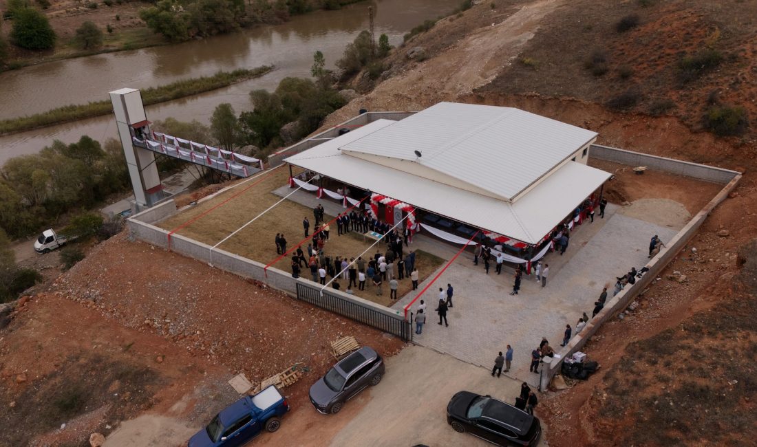 Erzincan'da rafting karşılama tesislerinin