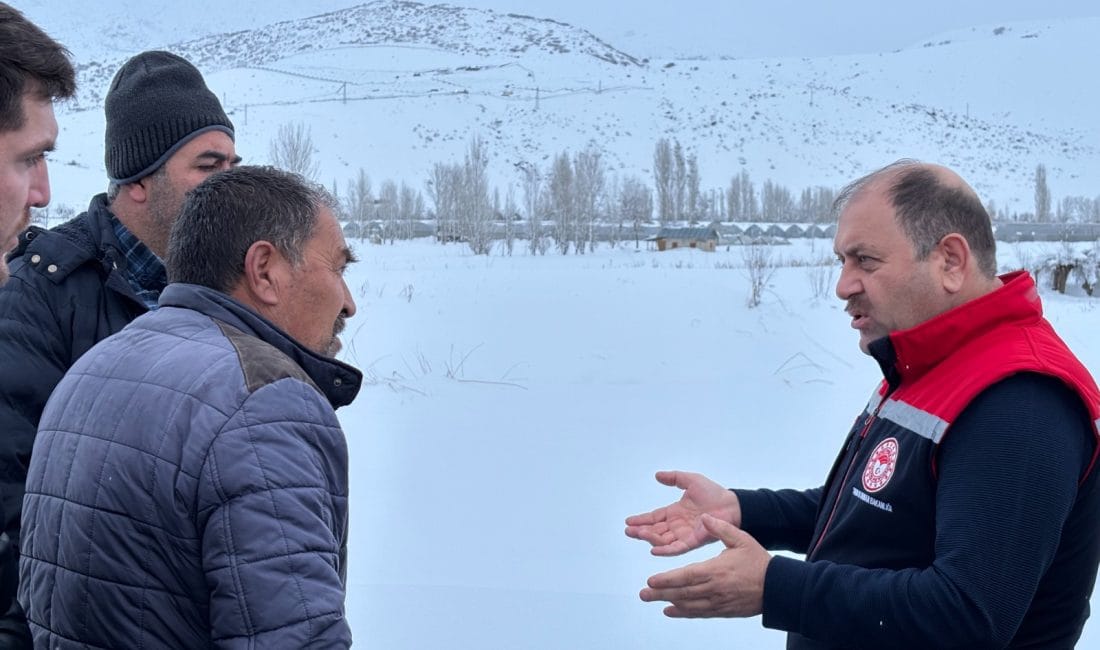 Erzincan Tarım Sektöründe Kar