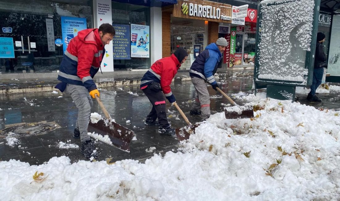 Erzincan Belediyesi Karla Mücadele