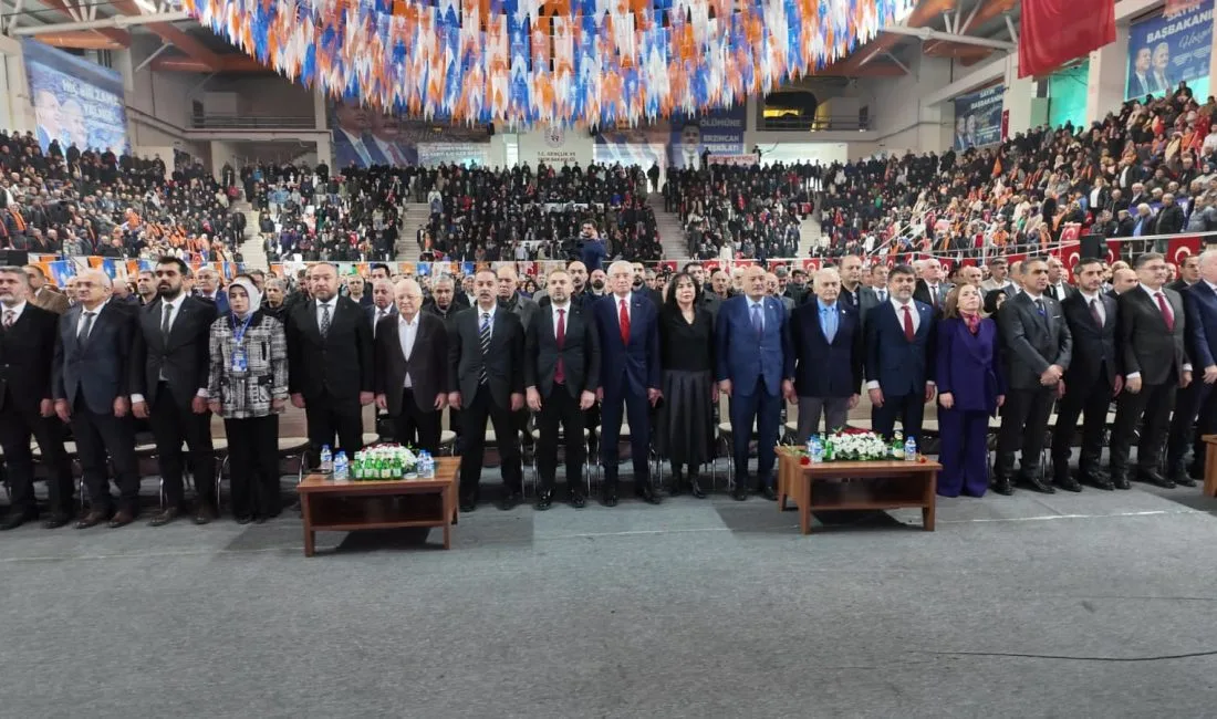 AK Parti Erzincan Olağan Kongresi Yapıldı