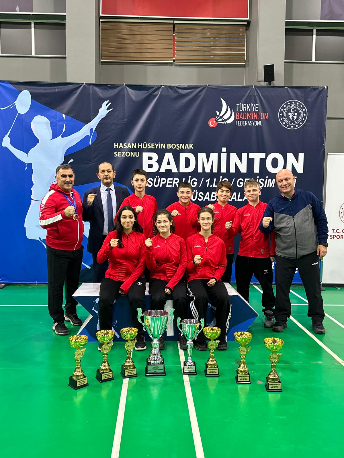 2023-2024 Türkiye Badminton federasyonu Süper Lig müsabakaları sona ererken, Süper