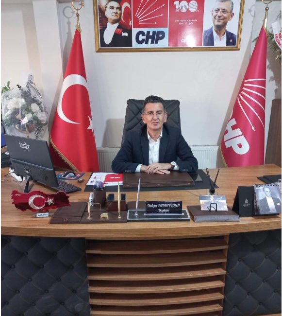 Cumhuriyet Halk Partisi Erzincan İl Başkanı Yalçın Tanrıverdi, yayımladığı yeni