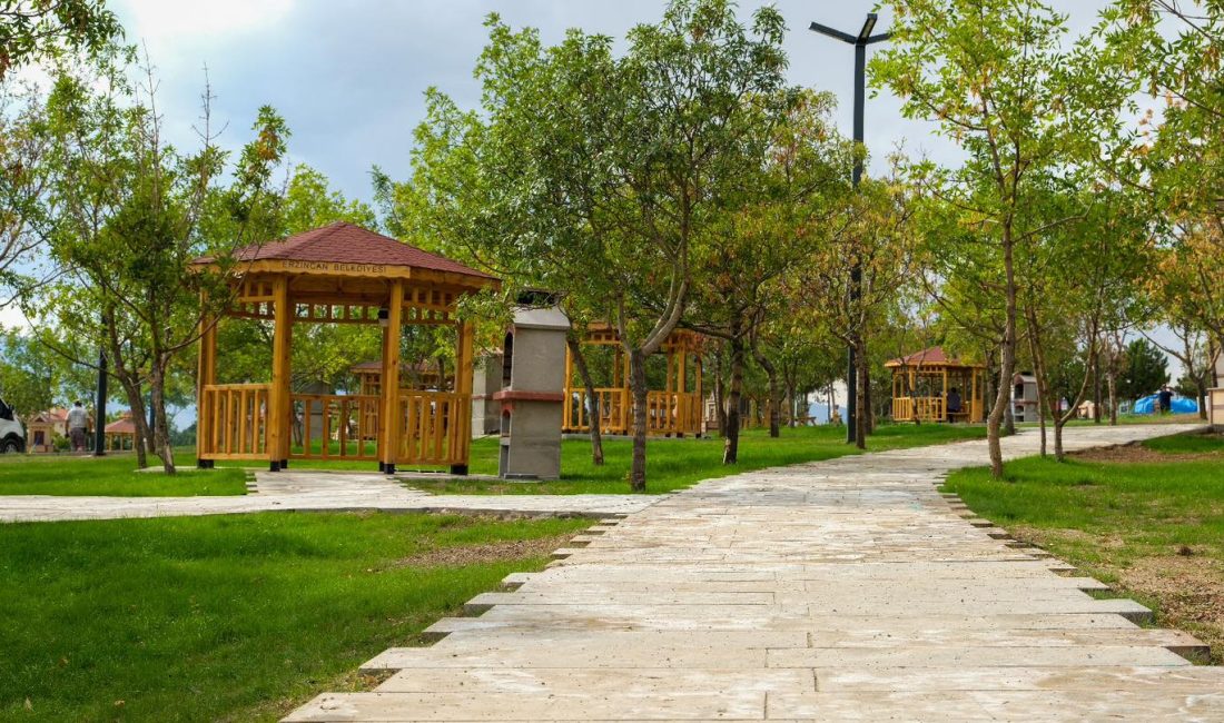 Erzincan Belediyesi Park ve Bahçeler Müdürlüğü 2024 yılında toplamda 37