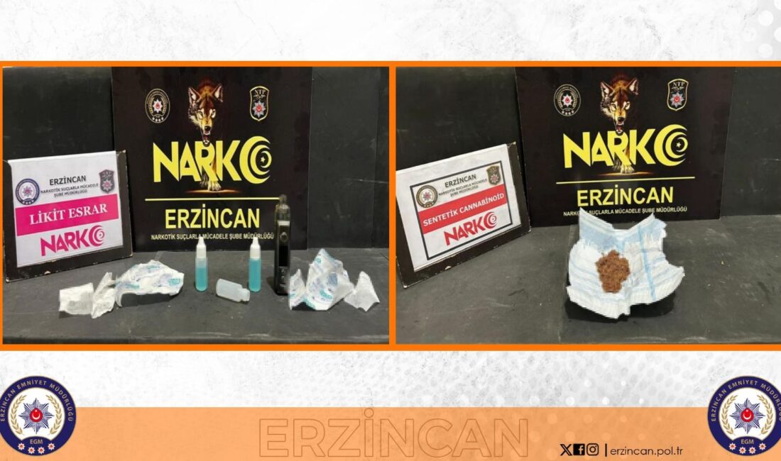 56,14 gram likit esrar, 8,10 gram sentetik Cannabinoid maddesi ele